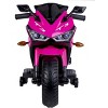 YOOCOZZ  Kids Motorcycle 12V for 3 - 8 Years Old Boys & Girls, Ride - On Toy with Training Wheels, Hand - Drive, and Lighting Wheels - 3 of 4