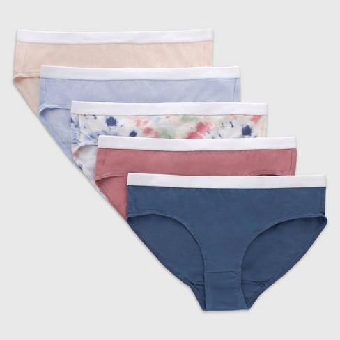 Hanes Originals Girls' Tween Underwear Hipster Pack, Fashion