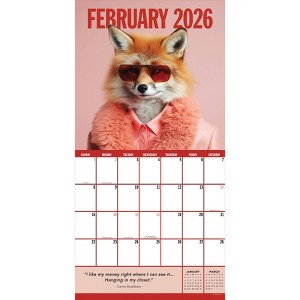 TF Publishing 13.5"x14.5" 2026 Pawsmopolitan Wall Calendar - 1 of 4