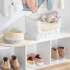 Wave Narrow Medium Storage Bin White - Brightroom™ - Yahoo Shopping