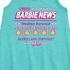Girls' - Barbie - Barbie News Weather Forecast Sun! Everyday Graphic Sleeveless Aline Dress - 2 of 3