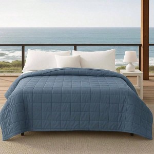 Cooling Weighted Blanket, 20 Lbs, King Size, Stay Cool Fabric, Machine Washable, for Couples, Fits California King - 1 of 4