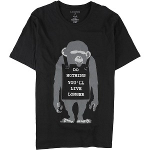 Elevenparis Mens Do Nothing You'll Live Longer Graphic T-Shirt - 1 of 2