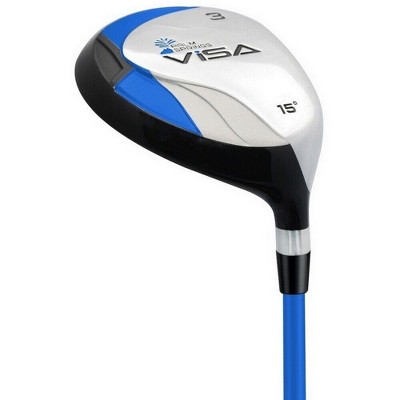Palm Springs Blue and Black 14-Piece Right-Handed Golf Club Set with Stand Bag