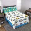 Animal Crossing “Gone Camping” 4-Piece Full Sheet Set – Nintendo Kids Bedding Featuring Tom Nook, Isabelle, KK Slider, Raymond, Rosie & Friends - 2 of 4