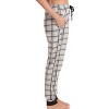 Just Love Womens Buffalo Plaid Knit Jersey Pajama Pants - Buffalo Check Jogger PJ Bottom - 2 of 3
