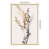 Amanti Art Beige Branch 1 by Eins Kubistika Wood Framed Wall Art Print - 3 of 4