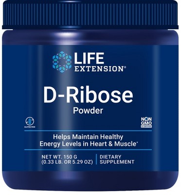 D Ribose by Life Extension  -  150 g Powder