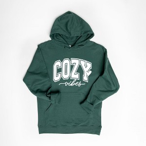 Simply Sage Market Women's Graphic Hoodie Cozy Vibes Bold - 1 of 3