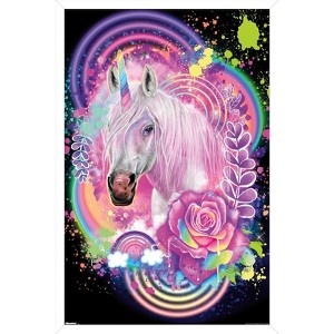 Trends International Sheena Pike - Unicorn Spirit Framed Wall Poster Prints - 1 of 4