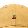 Dalix Lil Cherry Embroidered Cotton Summer Outdoor Baseball Cap Dad Hat Womens - 2 of 4