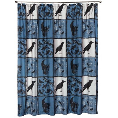 The Lakeside Collection The Raven Bath Collection - Shower Curtain