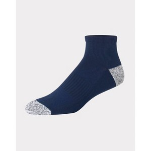Hanes Premium Men's Performance Filament Ankle Socks 6pk - 6-12 - 1 of 3