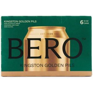 BERO Brewing Kingston Golden Pils Beer - 6pk/12 fl oz Cans - 1 of 4