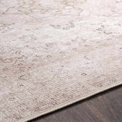 Hauteloom Bethany Vintage Flat Pile Washable Rug