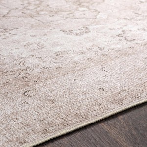 Hauteloom Bethany Vintage Flat Pile Washable Rug - 1 of 4