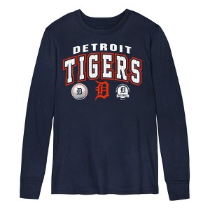 MLB Detroit Tigers Boys' Long Sleeve T-Shirt - 1 of 1