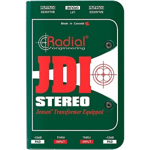 Radial Engineering JDI Stereo Passive Direct Box - 1 of 1