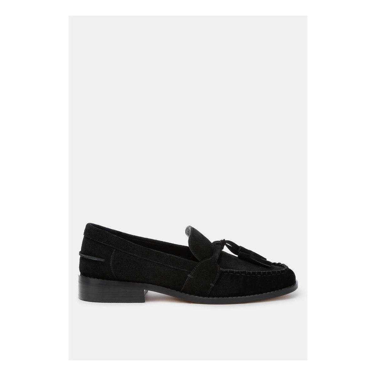 Женские туфли Rag & Co Womens Rhone Tassels Detail Suede Loafers 10 — фото 2