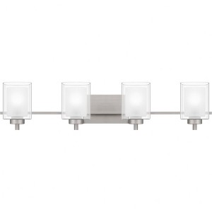 Quoizel Lighting Kolt 4 - Light Vanity in  Brushed Nickel - 1 of 4
