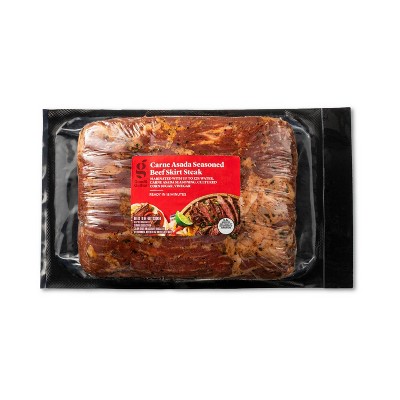 Carne Asada Seasoned Beef Skirt Steak - 19.84oz - Good & Gather™