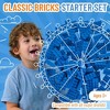 Strictly Briks Classic Bricks Starter Kit, Blue, 96 Pieces, 2x4 Studs, 100% Compatible with All Major Brick Brands - 2 of 4
