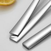 Aoibox 10-Piece Stainless Steel Flatware Set for 2, Square Edge Cutlery with Knives, Forks, Spoons, Mirror Polished Dishwasher Safe for Home, Hotel - 4 of 4