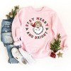 Simply Sage Market Women's Graphic Sweatshirt Stay Merry and Bright Circle - 2 of 2
