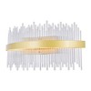 CWI Lighting Genevieve LED Wall Sconce With Medallion Gold Finish - 3 of 4