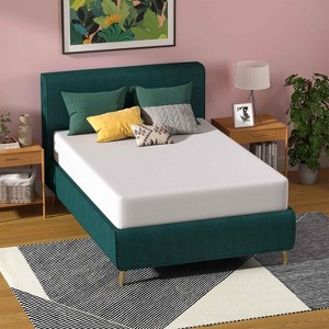BestMassage 10 Inch Green Tea Memory Foam Mattress Cooling Gel Infused Mattress Medium Firm Mattresses - 1 of 4