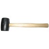 Westward  Rubber Mallet,Hickory,32 Oz 6DWK9 - 2 of 2