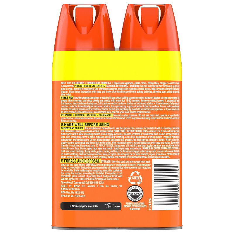 OFF! 2pk FamilyCare Smooth &#38; Dry Personal Bug Spray - 4oz, 4 of 18