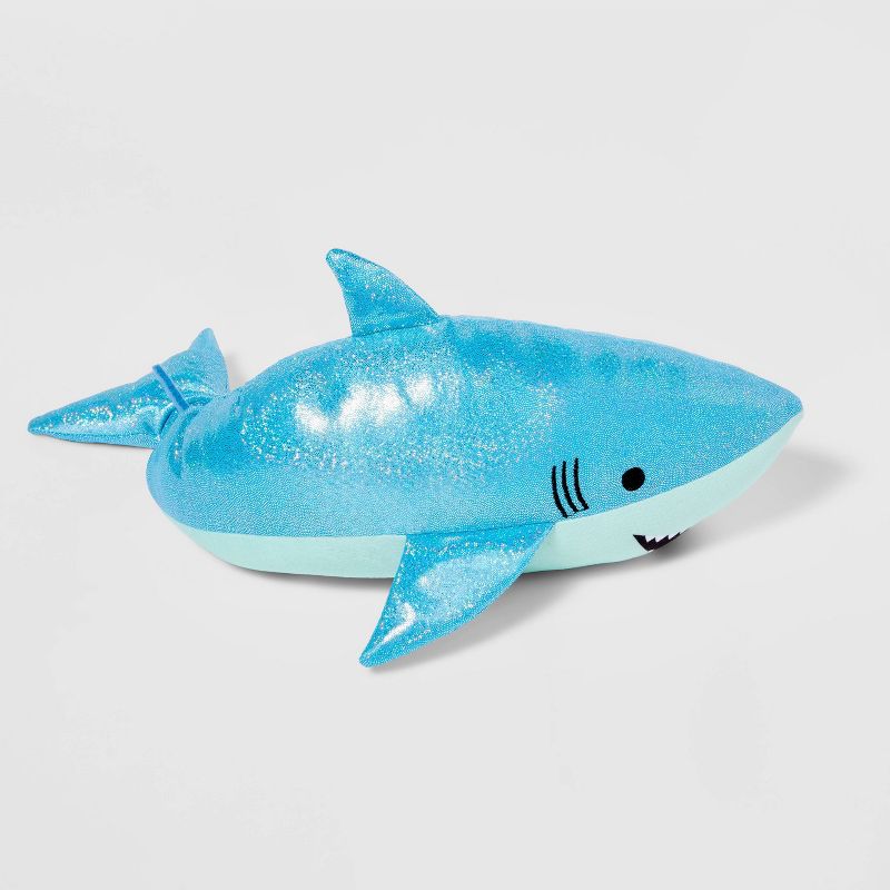 Shark with Tennis Ball Inside Plush Dog Toy - Sun Squad&#8482;, 3 of 5