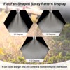 Unique Bargains Stainless Steel Multipurpose Use Durable Flat Fan Spray Pressure Washer Nozzles - 2 of 4
