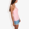 Anna-Kaci Women's Halter Neck Knit Tank Top with Ribbed Design and Stretchy Fit for Casual Summer Wear - 4 of 4