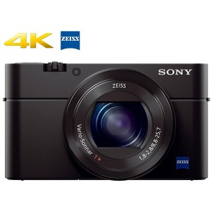 Sony RX100 IV 20.1 MP Premium Compact Digital Camera w/ 1-inch