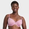 Women's Lace Push-Up Demi T-Shirt Bra - Auden™ - 4 of 4