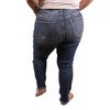 Women's Distressed Skinny Jean - BLAKELEY - 3 of 4
