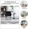 NicBex Modern Accent Chair with Metal Legs, Velvet Contemporary Desk Chair, Living Room Chair for Office, Home, Small Spaces - 3 of 4