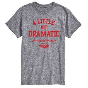 Men's - Mean Girls - Little Bit Dramatic Around Holidays Short Sleeve Graphic T-Shirt - 1 of 4