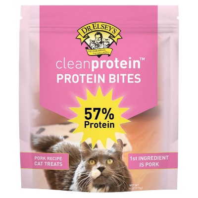 Dr. Elsey's Clean Protein Pork Flavor Crunchy Cat Treats - 6oz