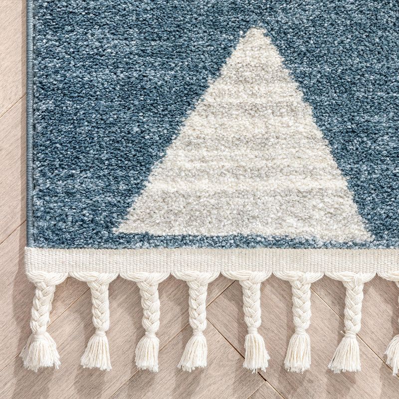 Well Woven Tango Geometric Triangle Stain-resistant Area Rug, 5 of 9