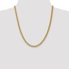 Black Bow Jewelry 4.5mm 14k Yellow Gold Hollow Franco Chain Necklace - 2 of 4