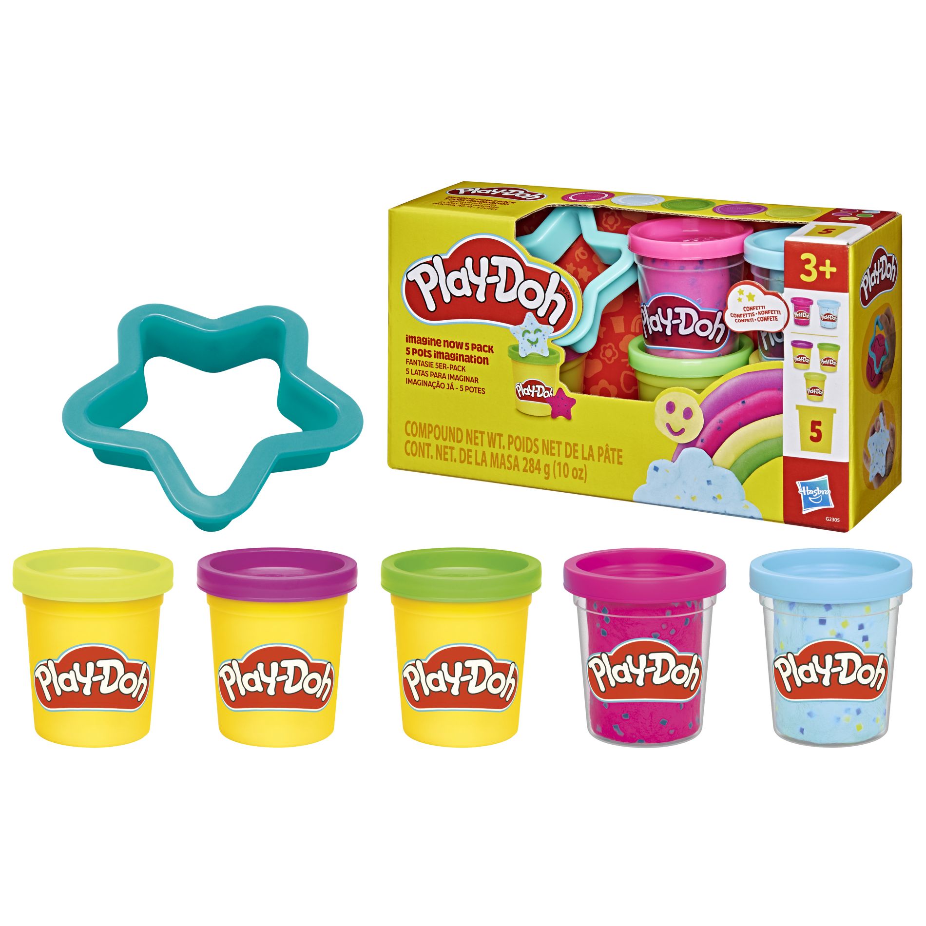 Play-Doh Imagine Now 5pk,  Christmas Gifts for Kids'