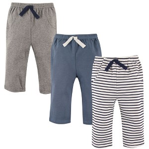 Hudson Baby Infant Girl Cotton Pants and Leggings, Newborn - 1 of 1