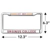 Ursinus College Full Size Standard License Plate Metal Frame - 4 of 4