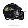 Evergreen Ultra-Thin Edgelight LED Wall Decor, Helmet, Baltimore Ravens- 19.5 x 15 Inches Made In USA - 2 of 4