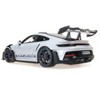 2022 Porsche 911 (992) GT3 RS "Weissach Package" Gray Metallic with Blue Accents Limited Ed 1/18 Diecast Model Car by Minichamps - 4 of 4