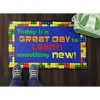 Flagship Carpets Great Day to Learn Something New Welcome Mat, 2' x 3' - 2 of 4