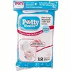 Potty Shields Disposable Toilet Seat Covers for All Ages 12 Pack - Protect From Public Toilets - XL, Waterproof,  Individually Wrapped - Blue/Science - 2 of 4